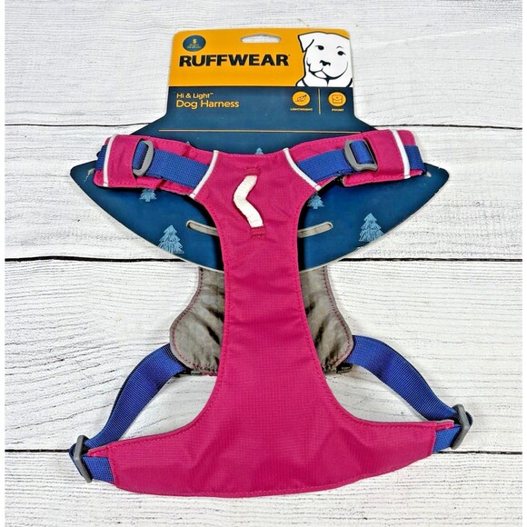 NEW Ruffwear Hi & Light Dog Harness Size Small 22-27" Pocket Alpenglow Pink - Picture 1 of 4